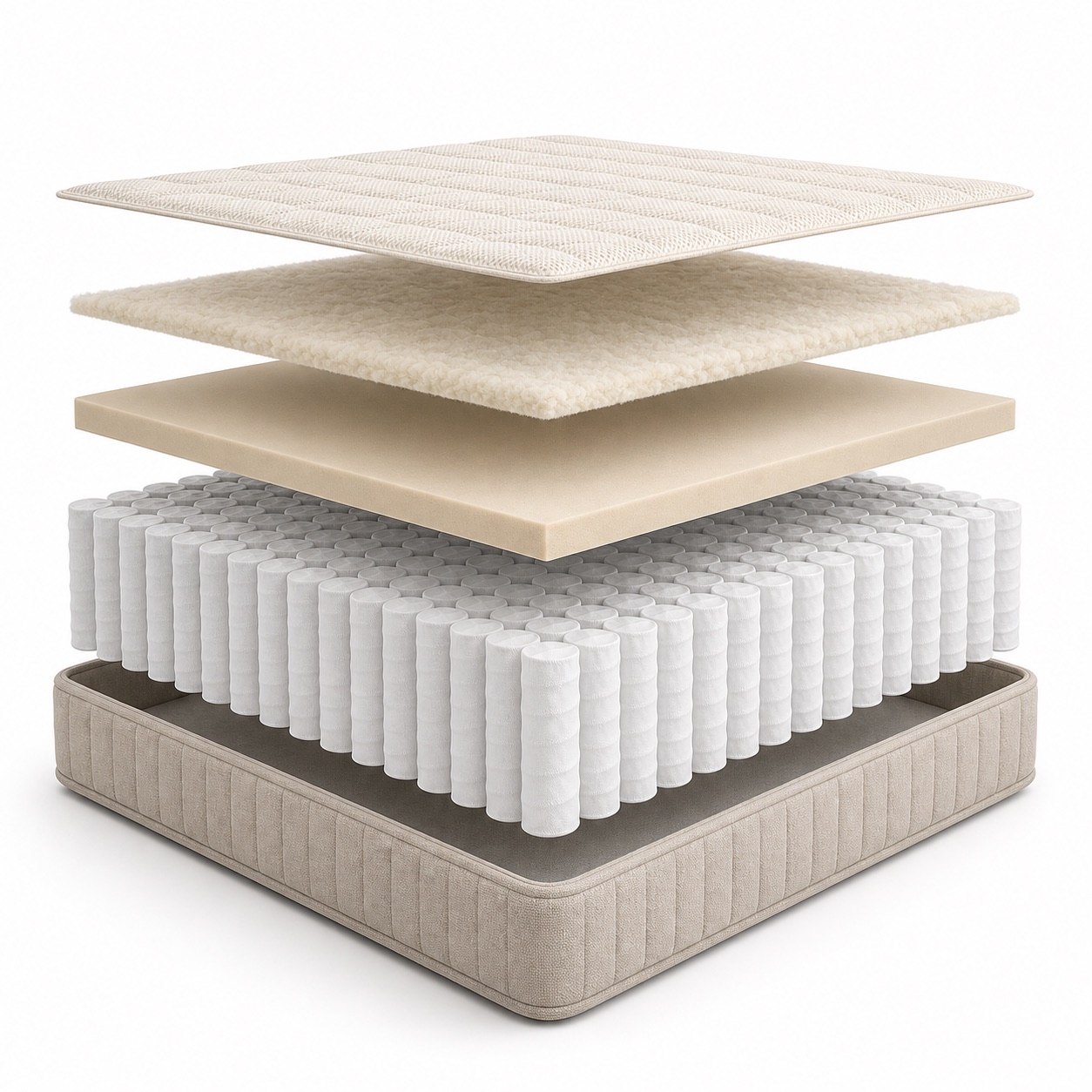 Natural Harmony Reserve mattress layers